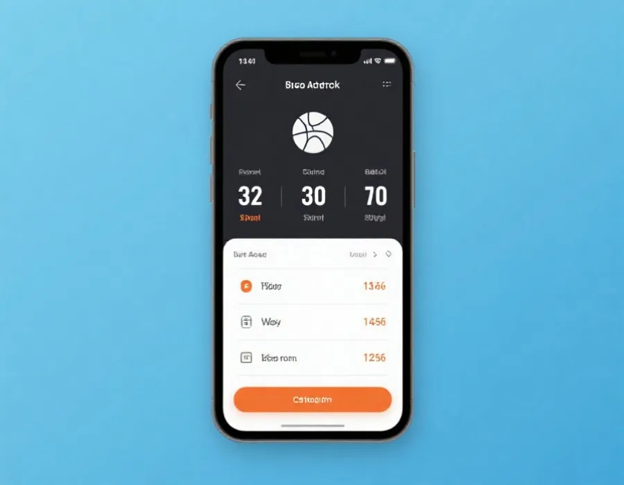 比分与赛程移动端示意